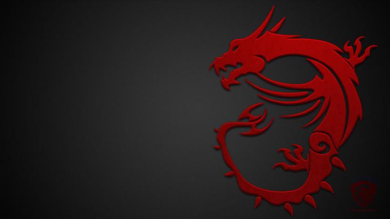 msi dragon logo naked eye