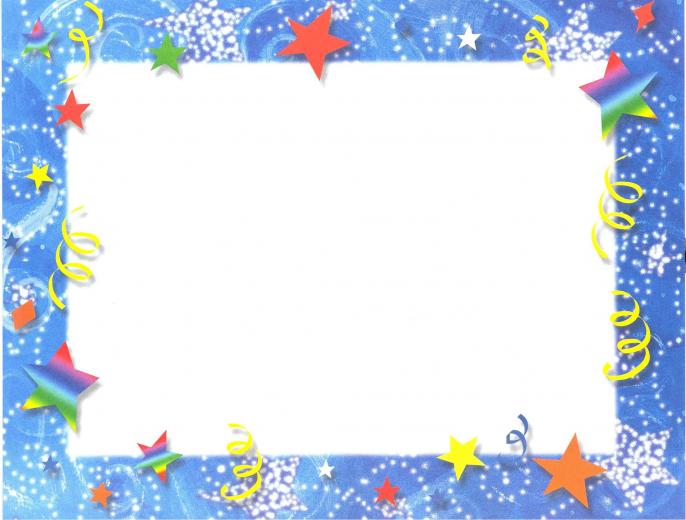 Free download SVPS] Blue Ombre Star Border by Maiichu [900x506] for your Desktop, Mobile