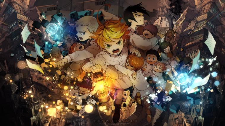 🔥 [40+] The Promised Neverland Wallpapers | WallpaperSafari