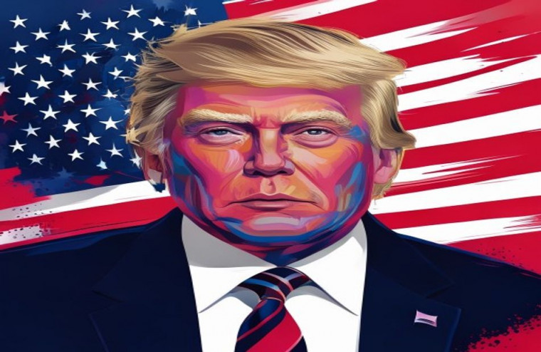Donald Trump AI Wallpaper