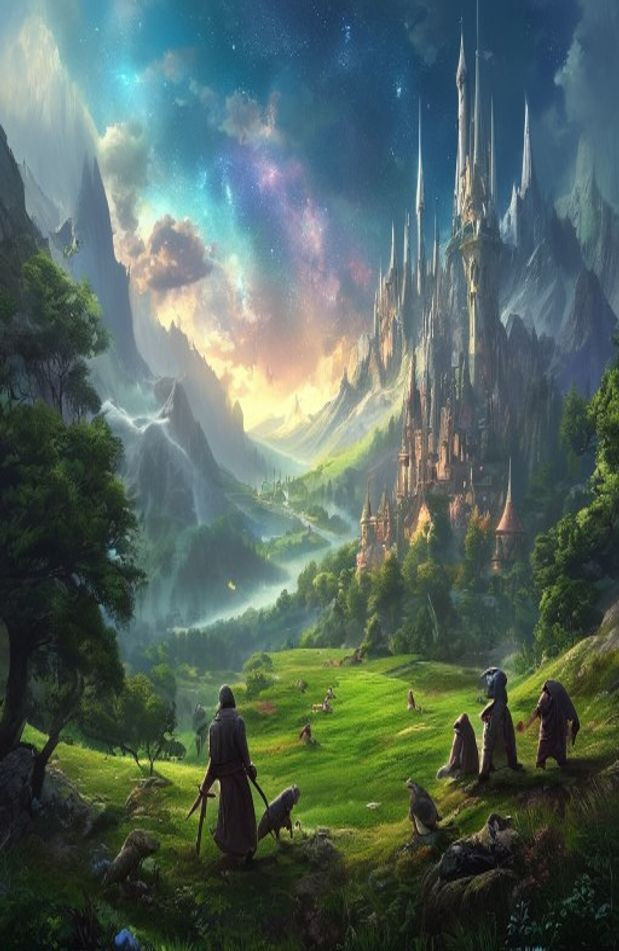Lord Of The Rings HD AI Wallpaper