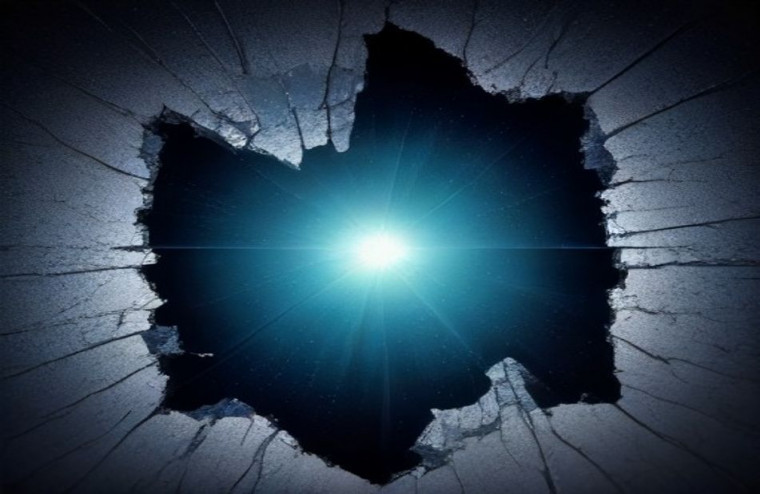 3d Broken Screen AI Wallpaper