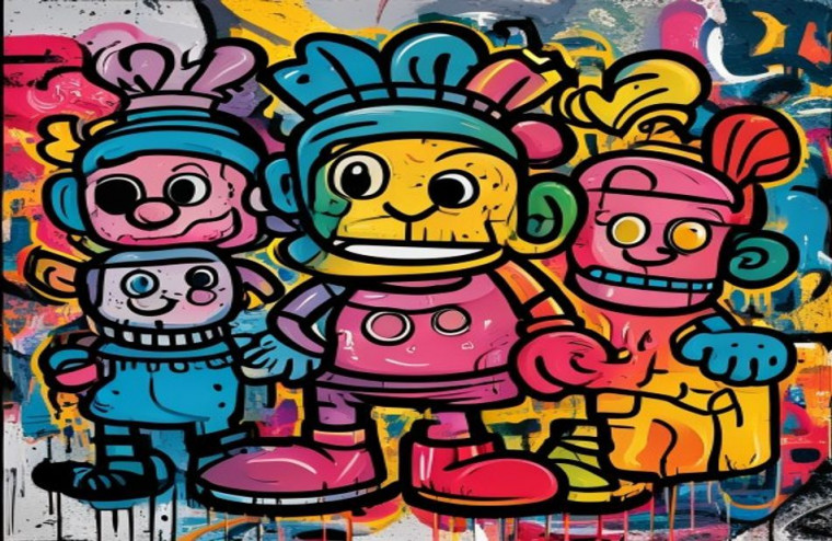 Kaws HD AI Wallpaper