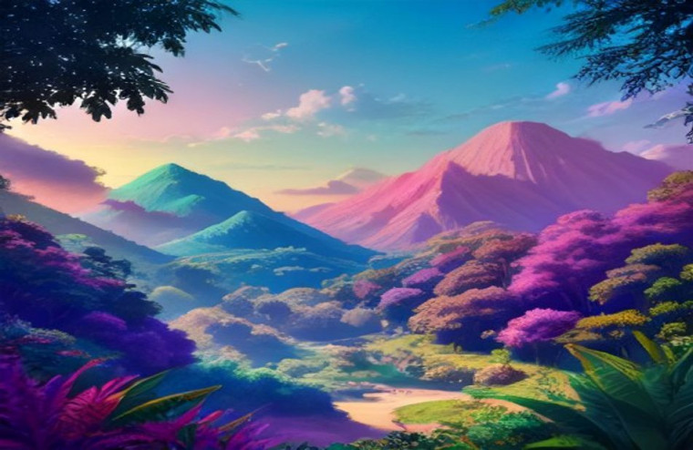 Aesthetic Dinosaurs AI Wallpaper
