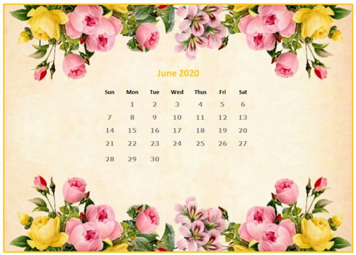 2020 Calendar Background Wallpaper
