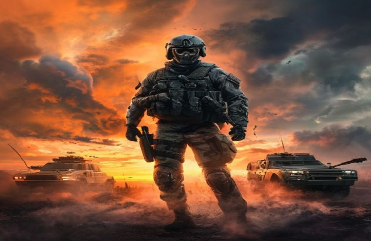 Badass Army AI Wallpaper