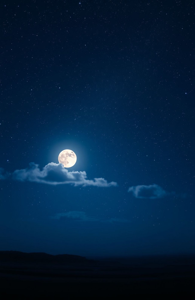 HD AI Wallpaper Night Sky