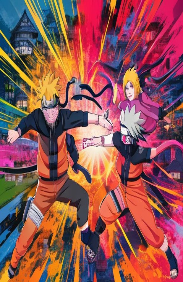 Naruto Anime Quotes AI Wallpaper