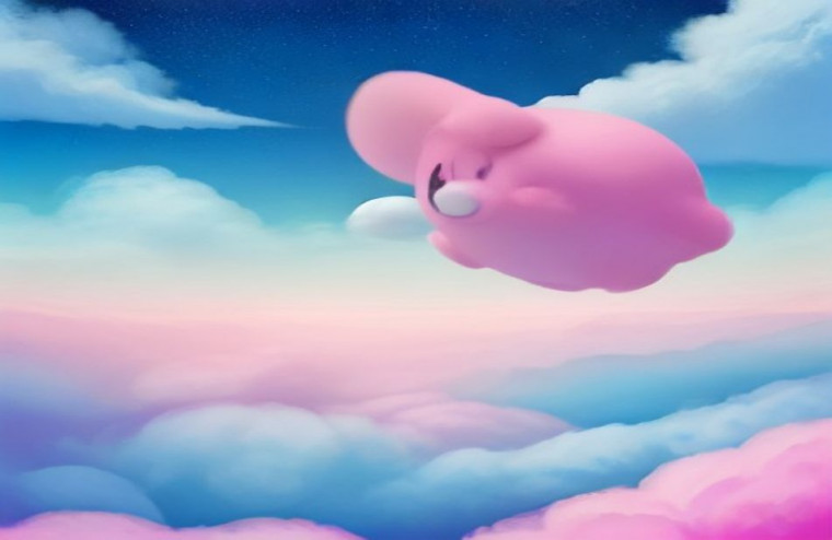 HD Kirby AI Wallpaper
