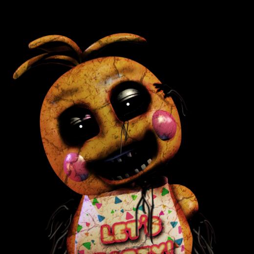 Withered Toy Chica by Fazboggle 800x800.
