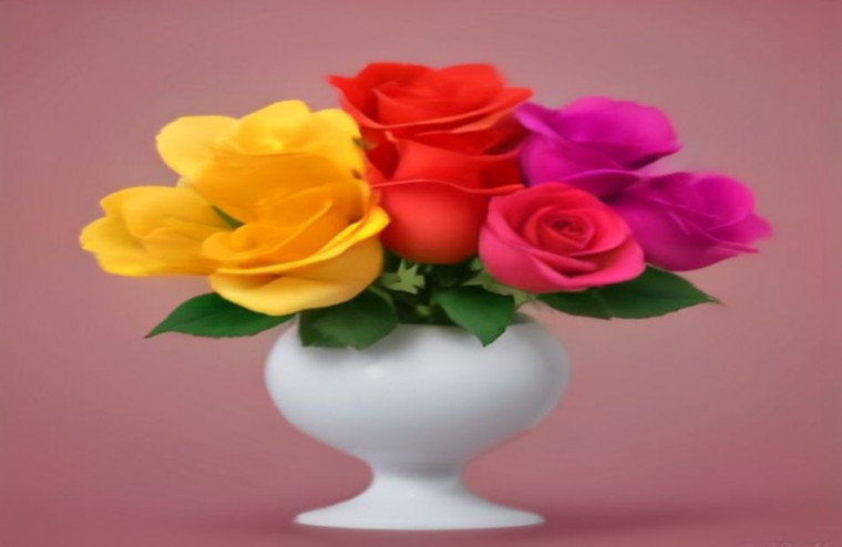 Beautiful Pictures Of Roses AI Wallpaper