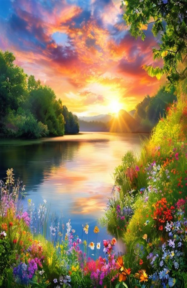 Our Beloved Summer AI Wallpaper