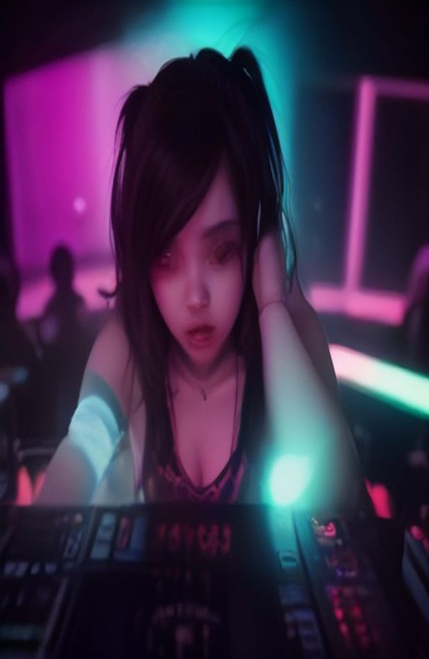 Girl Dj AI Wallpaper HD