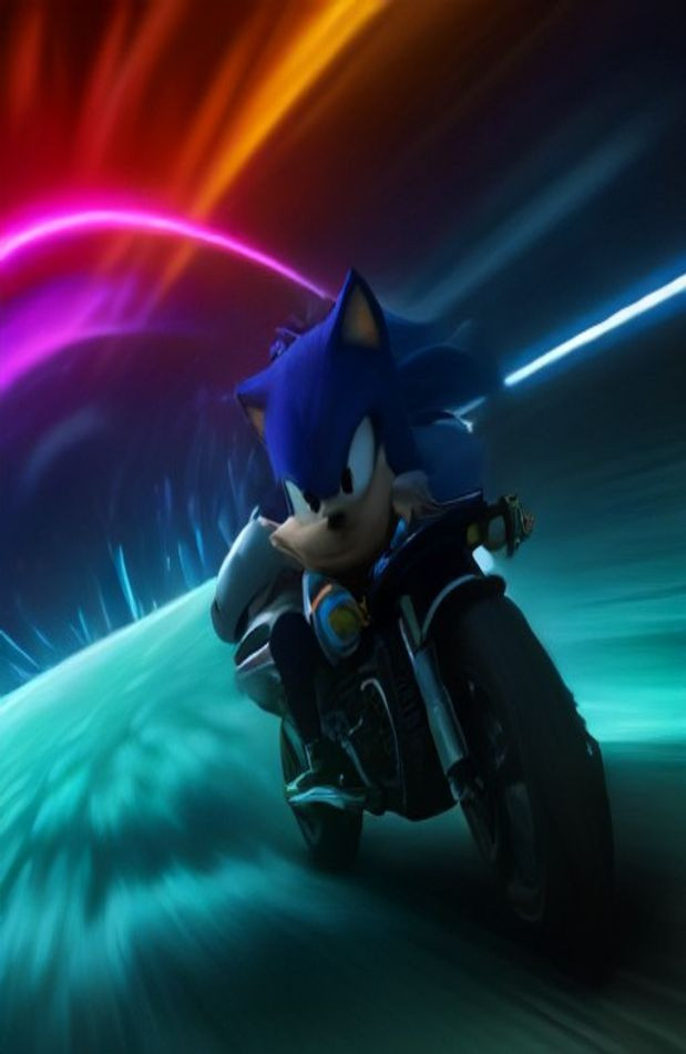 HD Sonic AI Wallpaper 1080p