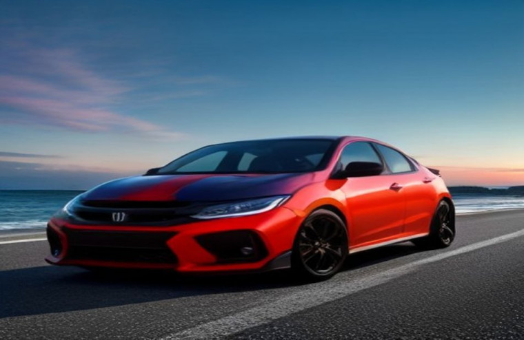 Honda Civic Type R AI Wallpaper
