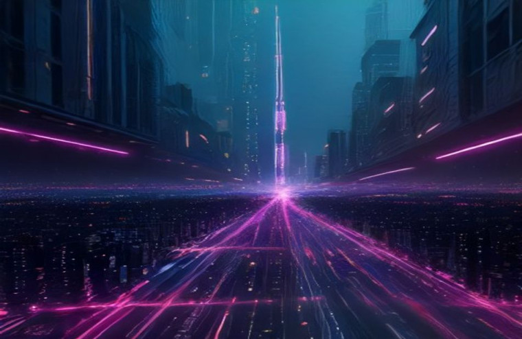 Night City Live AI Wallpaper