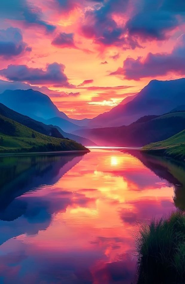 Dual Screen AI Wallpaper