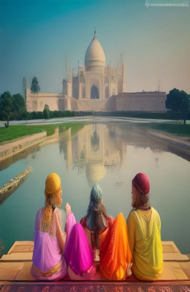 HD AI Wallpaper Of India
