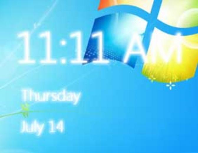 Free download Digital Clock Wallpaper For Windows 7 Windows 7 Metallic Digital [800x600] for