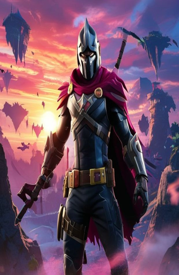 Fortnite Black Knight AI Wallpaper