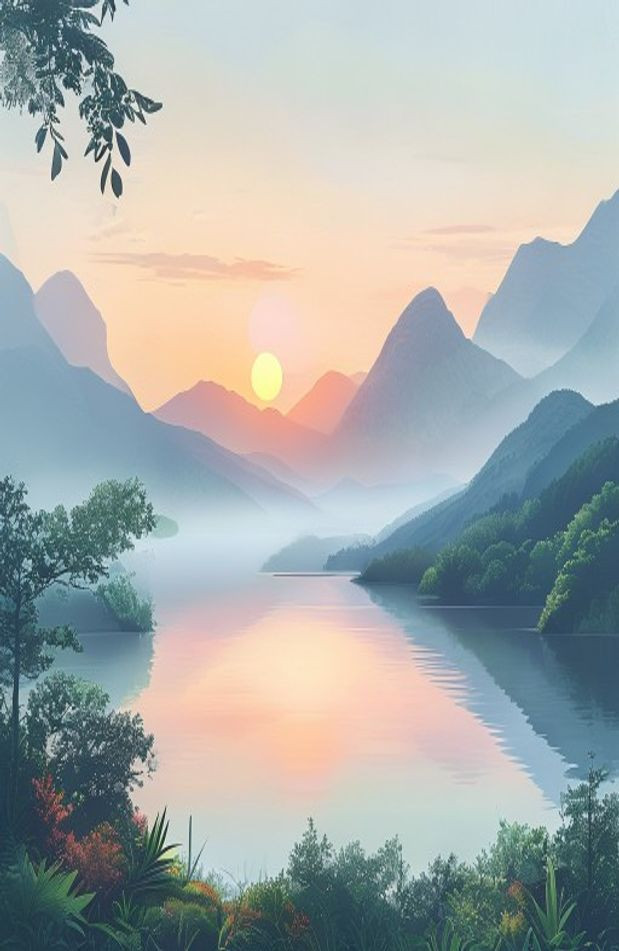 Peace HD AI Wallpaper