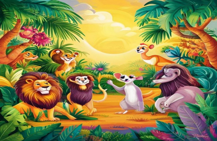 Hakuna Matata AI Wallpaper