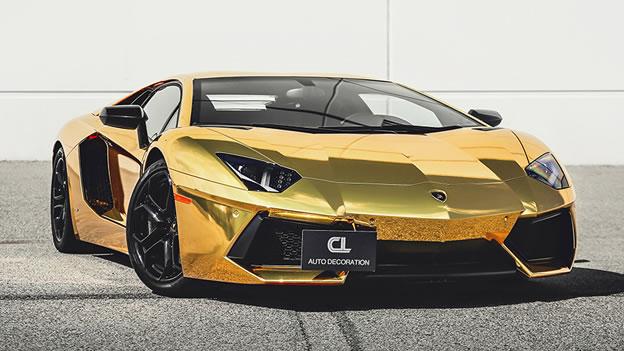 Free Download Lamborghini Aventador J Gold And More Motorward [1280x800 