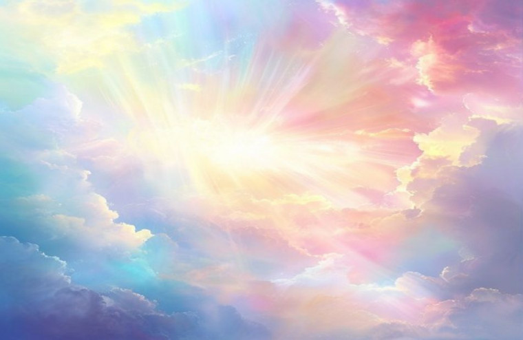 Heaven Image AI Background