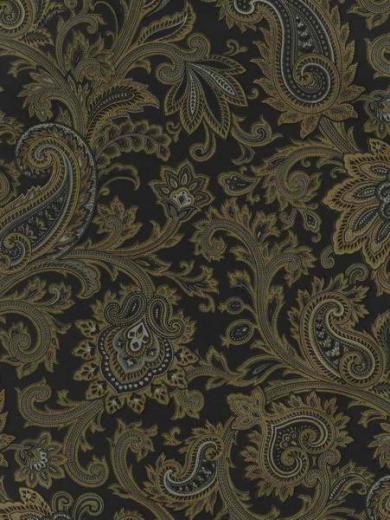 🔥 Free Download Black Paisley Damask Isis Kenneth James Wallpaper by ...