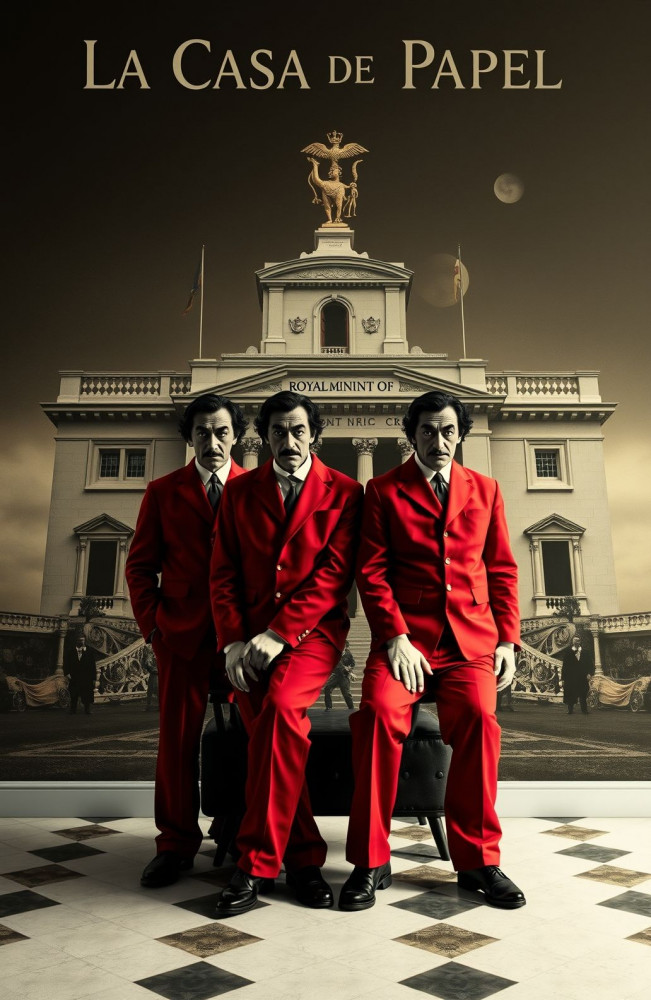 La Casa De Papel AI Wallpaper