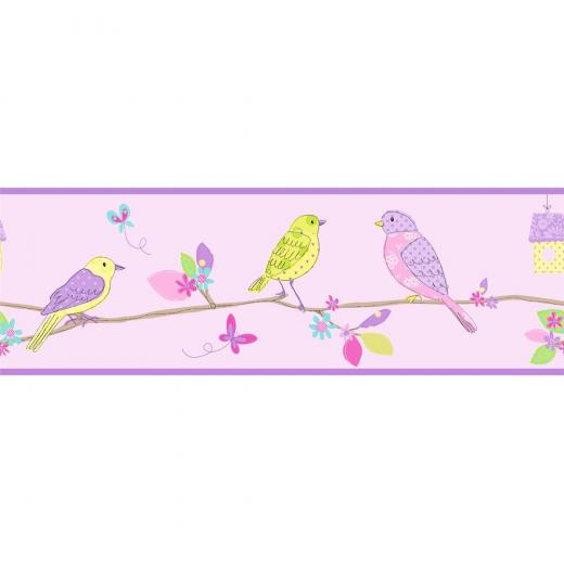 Free download Pretty Birds Wallpaper Border from the Fine Decor