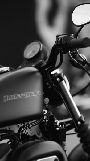 Free download Iphone wallpaper Black and white Harley davidson iPhone 5 ...