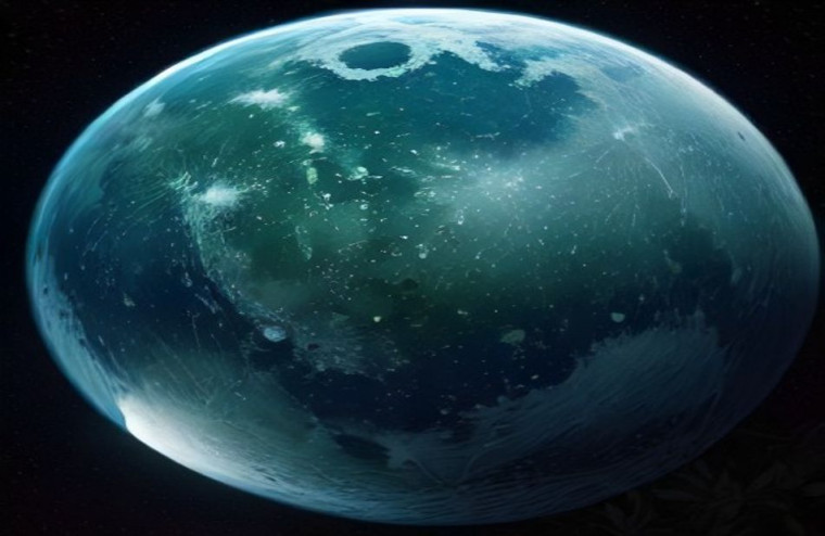 Earth And Moon Live AI Wallpaper