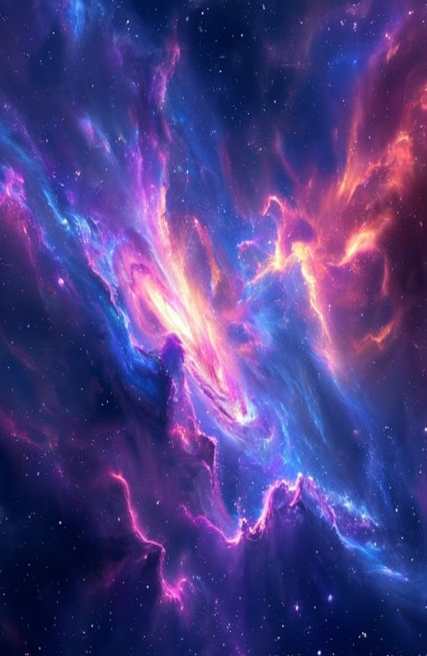 High Resolution Galaxy AI Wallpaper
