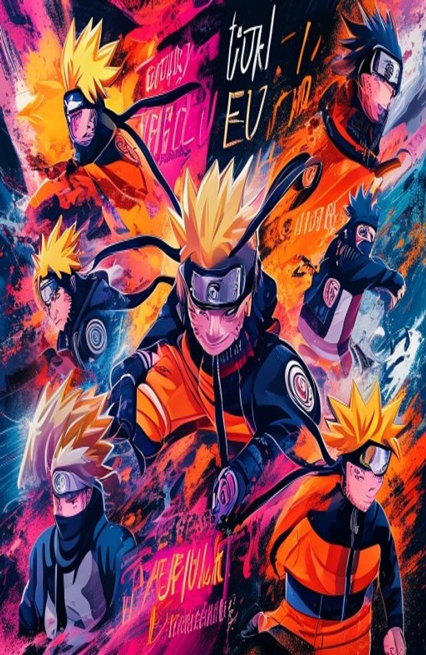 Naruto Anime Quotes AI Wallpaper