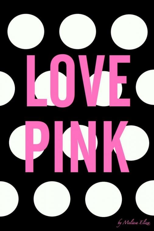 [50+] Love Pink Wallpapers for iPhone on WallpaperSafari