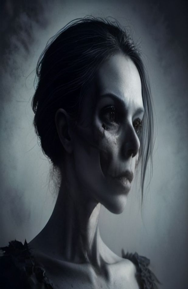 HD Skull AI Wallpaper 1080p