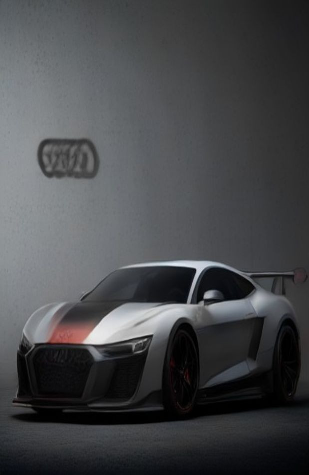 Audi Logo HD AI Wallpaper