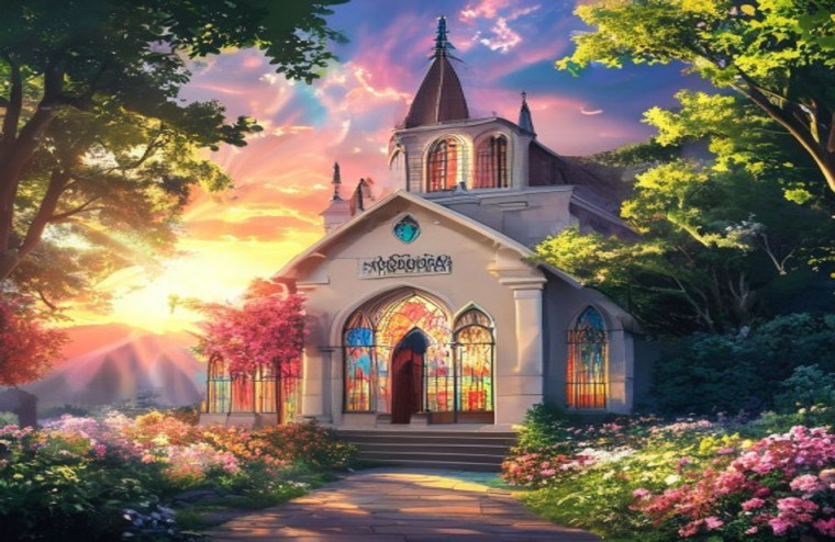 Church AI Background Image