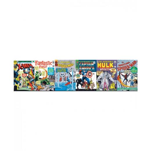 Free download Marvel Comic Book Covers Mural Wallpaper Border ZB3332BD