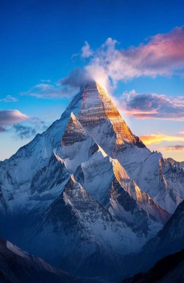Mount Everest HD AI Wallpaper