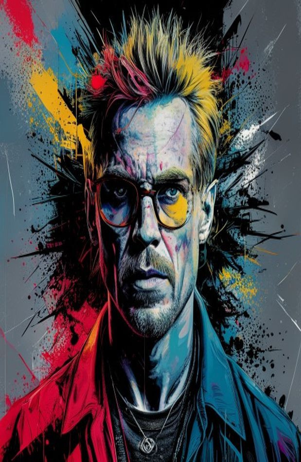 Tyler Durden AI Wallpaper