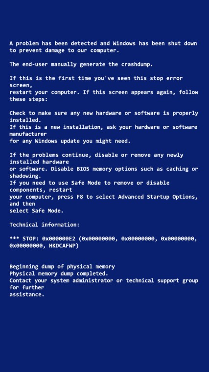 🔥 [140+] Blue Screen Of Death Backgrounds | WallpaperSafari