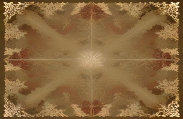 Old Fashioned Christmas AI Wallpaper