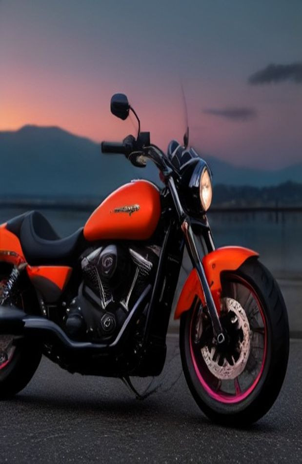 Harley Davidson AI Wallpaper