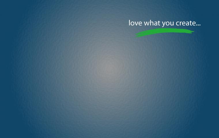 Free download 1366x768 Create Something desktop PC and Mac wallpaper [1366x768] for your Desktop