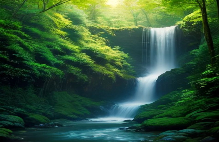 Jehovah Paradise AI Wallpaper