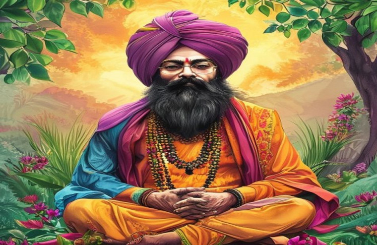 Sikh Guru AI Wallpaper