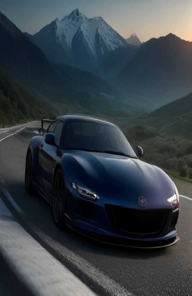 Mazda Rx7 AI Wallpaper