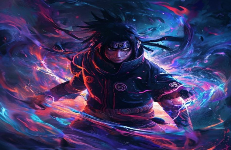 Madara Uchiha AI Wallpaper HD